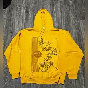 Throwback PEECHEE hoodie front and back logo